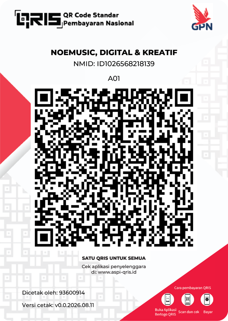 Kode QRIS Official NOE MUSIC
